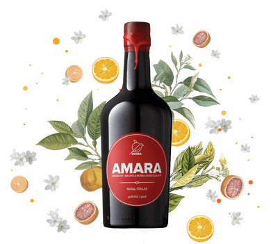 'Amara' Amaro Di Arancia Rossa 50 CL-Dudi Wine