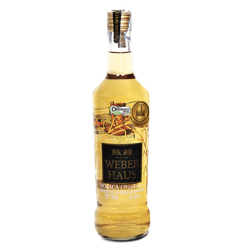 Cachaça Organic Amburana Weber House 70 CL-Dudi Wine