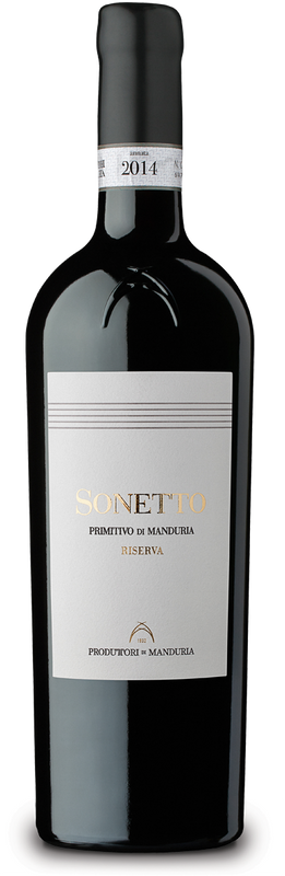 'Sonetto' Primitivo Di Manduria DOC Riserva 2015 - Produttori Di Manduria-Dudi Wine