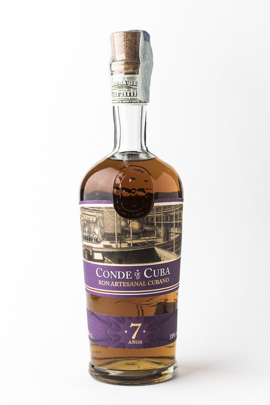 Rum 'Conde De Cuba Ron Artesanal Cubano' 7 Anni 70 CL-Dudi Wine