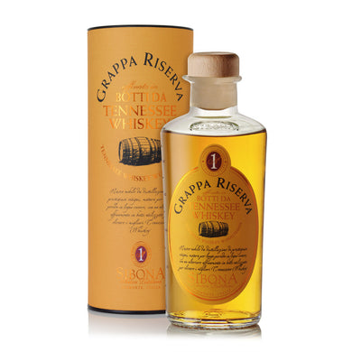 Grappa Riserva 'Botti Da Tennesse Whiskey' (Astucciata) 50 CL - Sibona-Dudi Wine