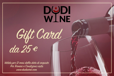 Gift Card 25€-Dudi Wine