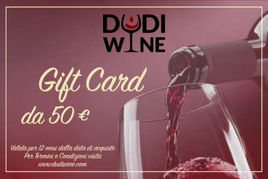 Gift Card 50€-Dudi Wine